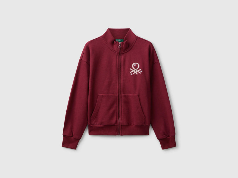 Girls Pouch Pocket Ziptop - Wine