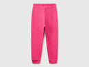 Girls Cuff Joggers - Hot Pink
