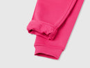 Girls Cuff Joggers - Hot Pink
