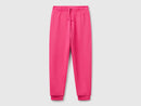 Girls Cuff Joggers - Hot Pink