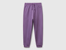 Girls Cuff Joggers - Purple