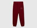 Boys Cuff Joggers - Maroon