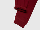 Boys Cuff Joggers - Maroon