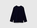Boys Boston Underground LS T-Shirt - Navy