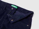 Boys 5 Pocket Cord Jean - Navy
