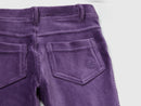 Girls Elastic Waist Cords - Purple
