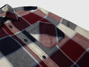 Boys Check Flannel Shirt - Red