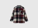 Boys Check Flannel Shirt - Red