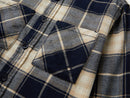 Boys Check Flannel Shirt - Black