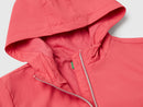 Junior Girls Rain Defender Jacket - Coral
