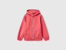 Junior Girls Rain Defender Jacket - Coral