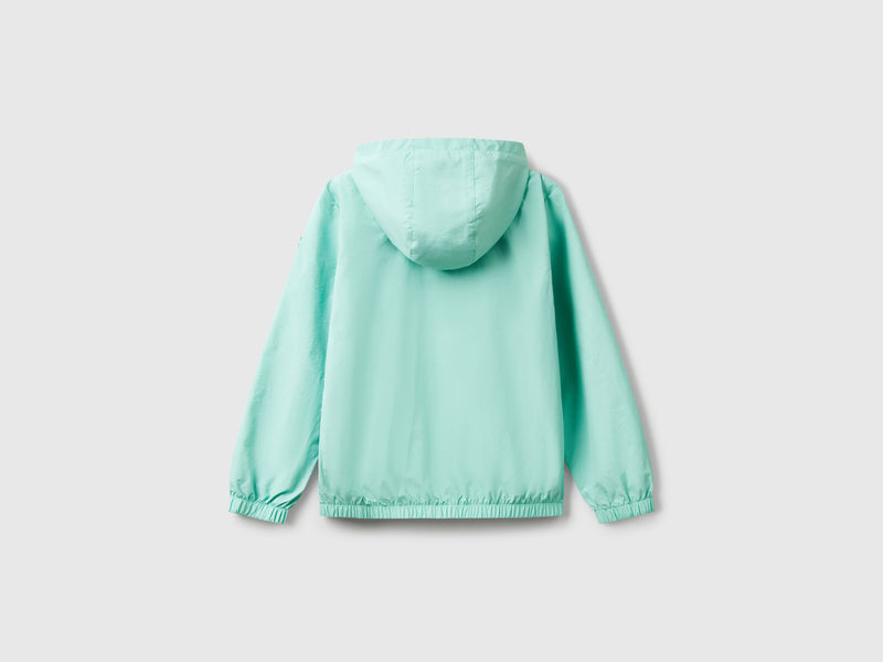 Junior Girls Rain Defender Jacket - Mint