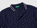 Occasion Boys Polo Shirt - Navy