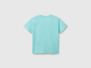 Boys Logo T-Shirt - Aqua