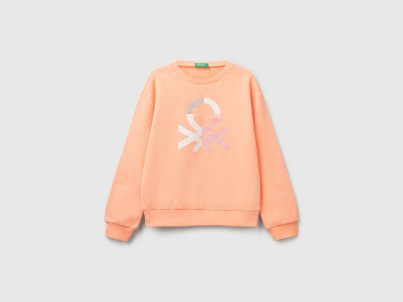 Girls Sweatshirt - Peach