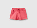 Junior Girls Jog Shorts - Coral