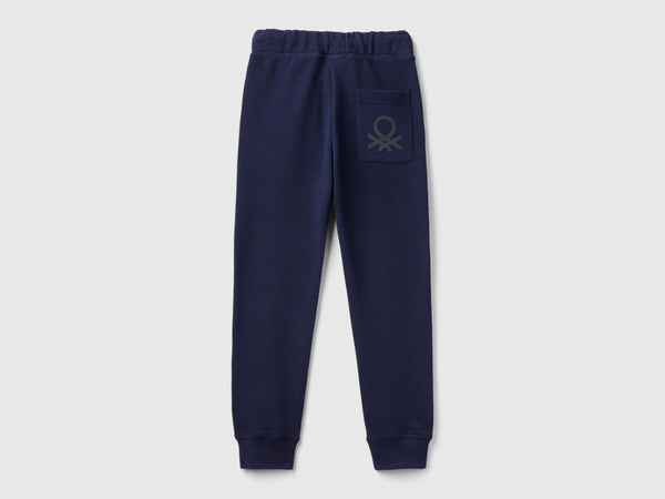 Boys Cuff Joggers - Navy