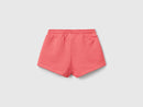 Junior Girls Jog Shorts - Coral