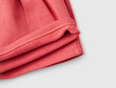 Junior Girls Jog Shorts - Coral