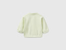 Boys Button Sweatshirt - Green