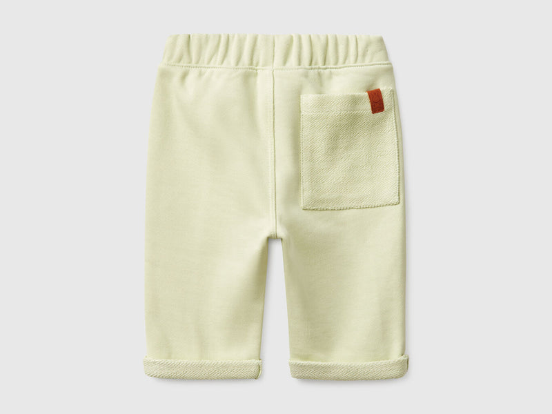 Be Paris Boys Cuff Joggers - Green