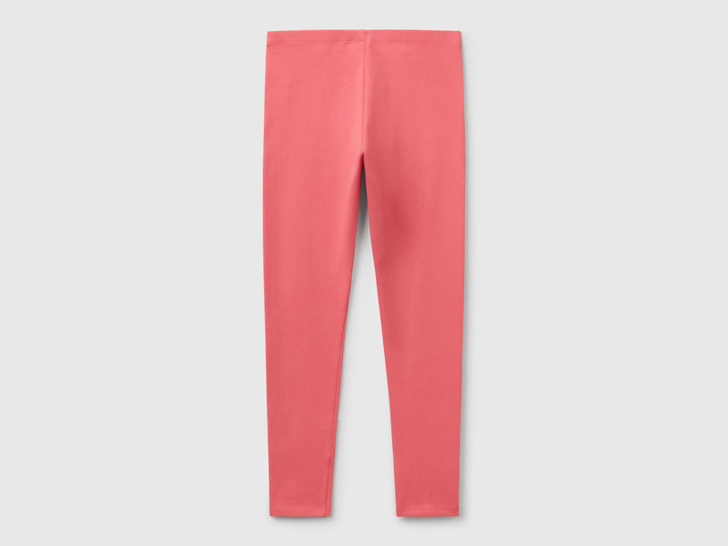 Girls Leggings - Coral
