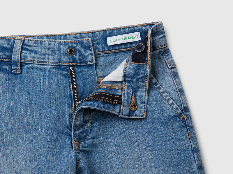 Boys Cargo Pocket Jean - Denim