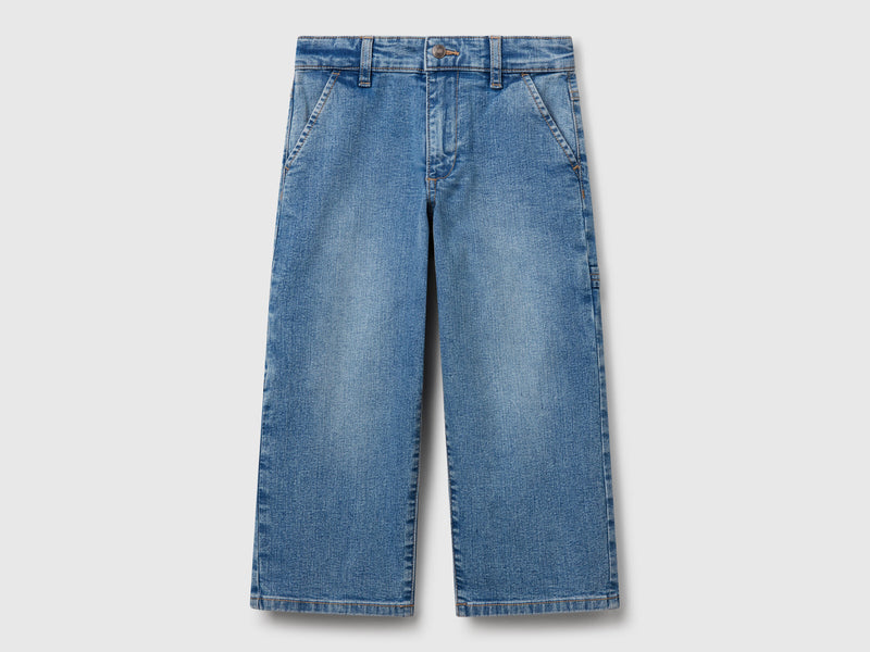 Boys Cargo Pocket Jean - Denim