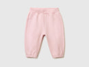 Newborn Bunny Applique Jogs - Pink