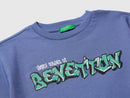 Boys Logo T-Shirt - Airforce Blue