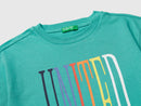 Boys Logo T-Shirt - Light Green
