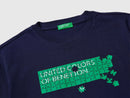 Boys Logo T-Shirt - Navy