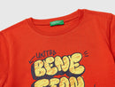 Boys Logo T-Shirt - Orange