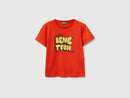 Boys Logo T-Shirt - Orange