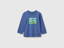 Boys Logo Long Sleeve T-Shirt - Airforce Blue