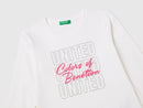 Girls Long Sleeve T-Shirt - White