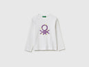 Girls Long Sleeve T-Shirt - White