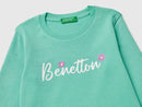 Girls Long Sleeve T-Shirt - Aqua
