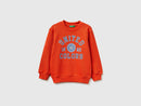 Boys Logo Sweatshirt - Orange