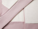 Girls Zip Up Sweatshirt - Pink/cream