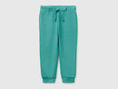 Boys Cuff Joggers - Light Green