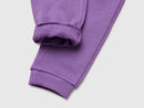 Girls Cuff Joggers - Purple