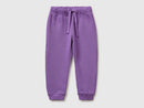 Girls Cuff Joggers - Purple