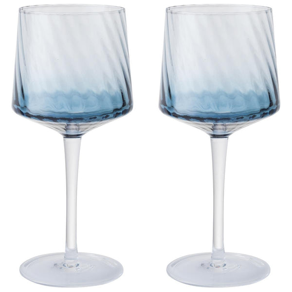 Modern Deco Set of 2 Gin Glasses