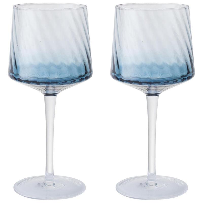 Modern Deco Set of 2 Gin Glasses