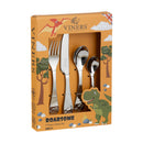 Roarsome 4 Piece Kids Cutlery Set