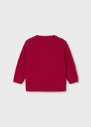 Round Neck Jumper - Red