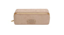 Kensington Suede Train Case - Mink