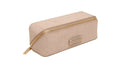 Kensington Suede Train Case - Mink