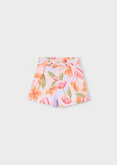 Patterned Pleated Skirt - Blossom